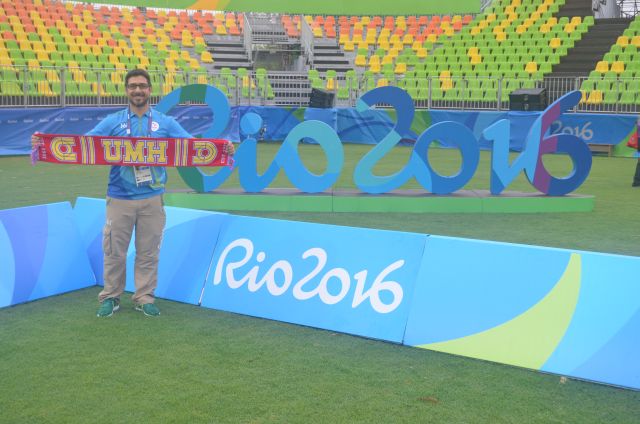 Raúl en Juegos de Rio