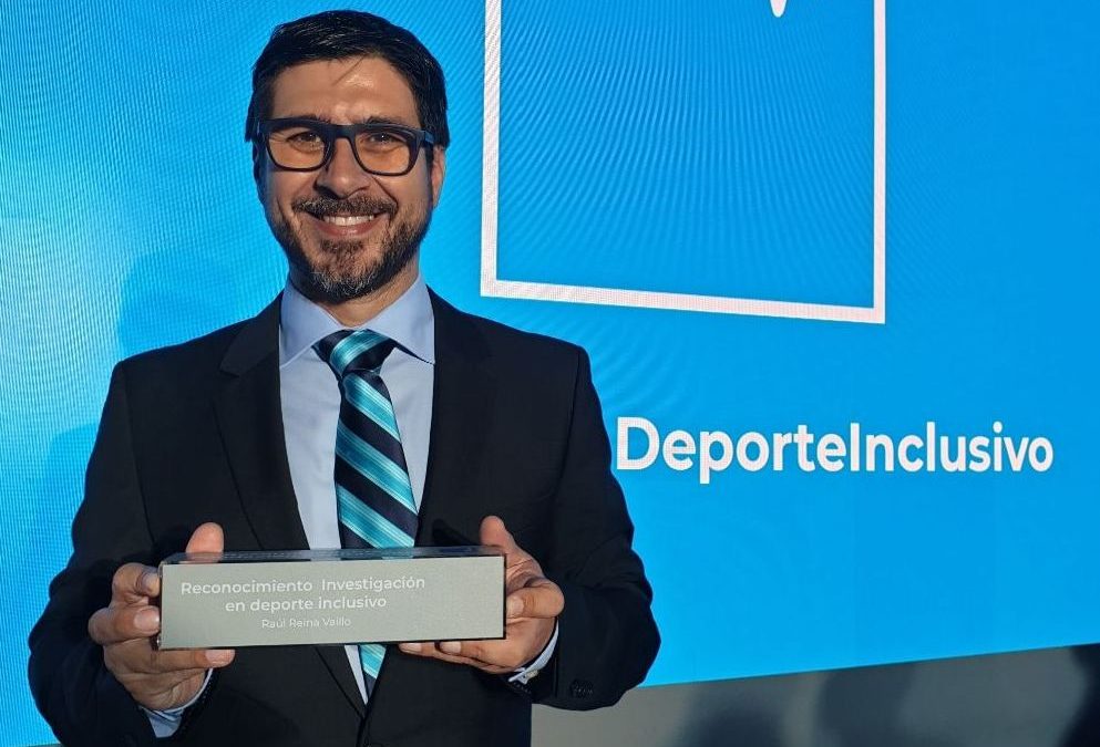 Raúl Reina recibe el Premio Fundación Sanitas 2019 a la Investigación en Deporte Inclusivo
